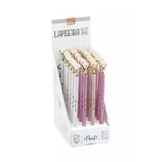 Lapiseira 0.7mm Pearl Rosa; Rosa claro e Branca - BRW.