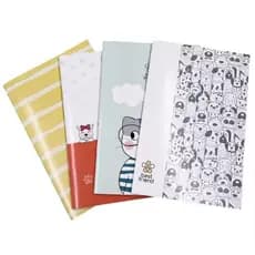 Caderno Grampeado Pautado 120X180mm Best Friend Gatinho e Cachorro - BRW