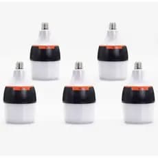 5x Lâmpada de Emergência Led 50W 6h Ligada Apósfalta de Energia - 110-220V