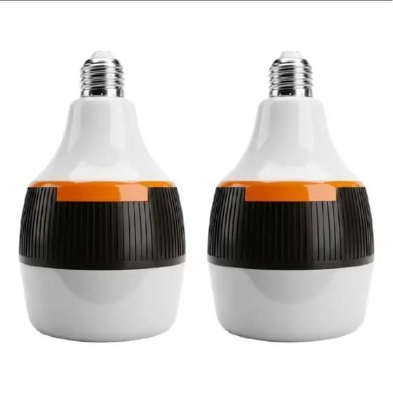 2x Lâmpada de Emergência Led 50W 6h Ligada Apósfalta de Energia - 110-220V
