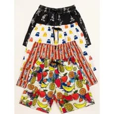 KIt bermudas tactel masculinas
