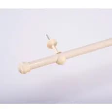 Kit Varão Simples para Cortina de 3 Metros 28mm