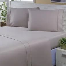 Lençol Avulso Slip Queen Levit Percal 600 Fios 40cm de Altura Com Elástico 15mm 01 Peça