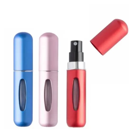 Porta Perfume Recarregável Portátil