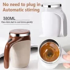 Caneca  De  Agitação  Automática  Magnética  380ml