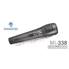 microfone com fio riomartec MI-338