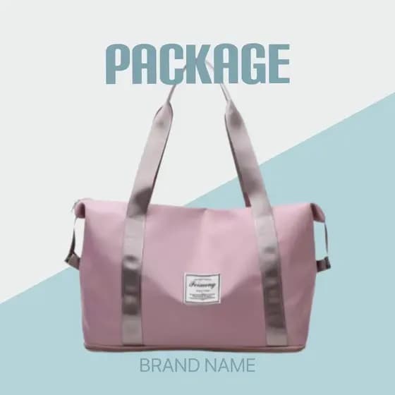 678/680 Bolsa de viagem à prova d'água com grande capacidade