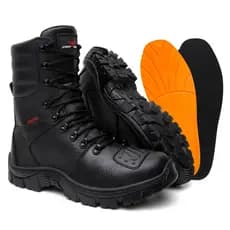 Bota Coturno Militar 930 Masculino Exército Marcha Motociclista Super Resistente Barato Cano Médio