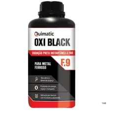 Oxi Black F9 1 Litro Oxidação Preta a Frio Instantânea Quimatic Tapmatic
