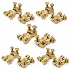 10 Peças Terminal De Bateria Universal Modelo ( Sapão) Formando 5 Pares