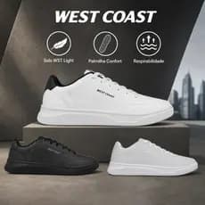 Tênis Masculino West Coast WC 207 Sunset Lifestyle Urbano Casual Versátil | Lançamento Original !