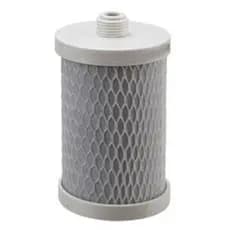Filtro Refil HDF 100 Carbon Block ROSCÁVEL - Para EF Polifil 100, Planeta Água Fit 200, Aqualar 3M AP 200 e outros
