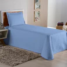 Kit Colcha Cobre Leito Dubai Solteiro 2 Peças Para Cama Box