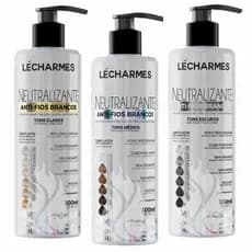 Máscara Neutralizante Anti Fios Brancos 300ml -Tons Claros, Médios e Escuros Lé Charme´s Intensy Color