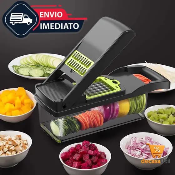 Profissional Multiuso Cozinha Slicer Aço Inox 16 em 1 Fatiador Cortador Ralador De Legumes Verduras Frutas Alimentos