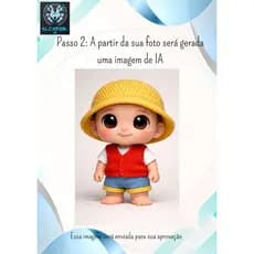 Você em 3D / Boneco personalizado em 3D / Impressão 3D
