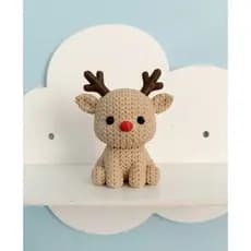Rena Decoração Quarto Infantil ou Bebê - Estilo Crochê Fofa