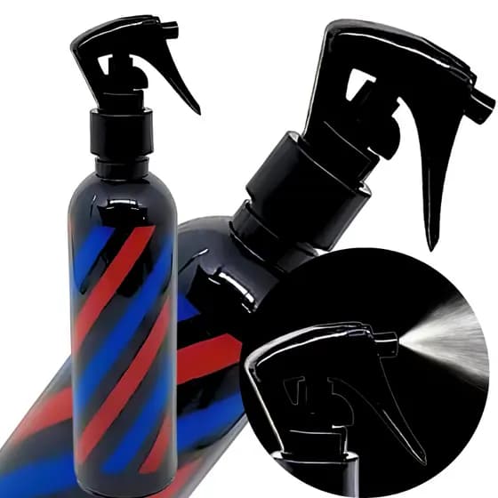 Borrifador Barbeiro Barbearia de Cabelo Pulverizador Névoa Ultra Fina Profissional 200ml