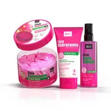 Kit Banho Premium Pitaya Rosa Bio Soft