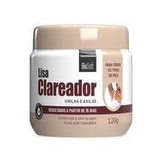Creme Clareador de Virilha e Axilas Bio Soft 120g