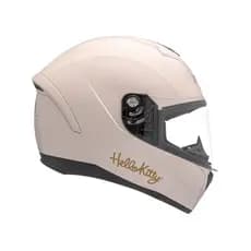 Capacete Moto Fechado Hello Kitty Hk Peels Checked