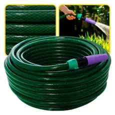 Mangueira de Jardim Trançada Poliflex Resistente e Flexível