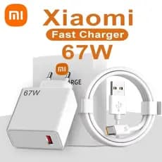 Carregador Xiaomi Tipo C Charger Type C Fast Charging Cabo Usb Tipo C Turbo Redmi Note 8 9s 10 11 Mi8 Mi9 Poco F3 67W