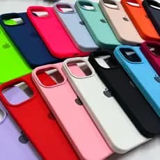 Capa de Silicone Case Aveludada iPhone 15 iPhone 15plus iPhone 15pro iPhone 15promax