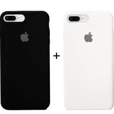 Kit 2 unidades (com 2capa) Capinha Case Aveludada Para iPhone 7Plus / 8Plus