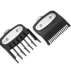 Kit 2 Pentes Clipper Preto Disfarce 0.5 E 1.5 Máquina Corte