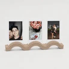 Suporte Fotos Polaroid Instax Mini Ondas Presente Namorado