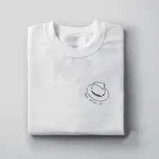 Camisetas Zé Pilintra, camisetas estilo logotipo, arte na altura do peito, mostre sua devoção com estilo