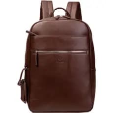 Mochila Couro Sintético Pu Executiva Intract com Porta Notebook 15 pol masculino/feminino