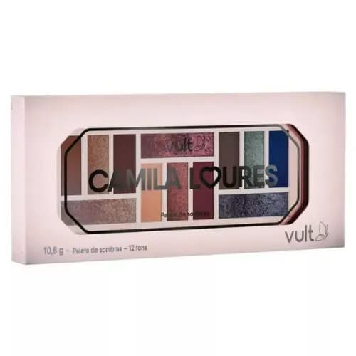 Paleta de Sombras Camila Loures 12 tons 10,8g - Vult