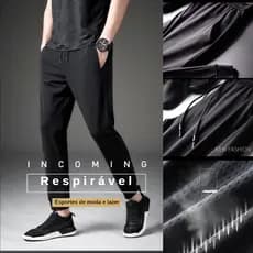 Calças Casuais De Verão/calça flex confort masculino/Calça masculina/calça flex confort/Calça do futuro/Calça elastano malha fria masculina