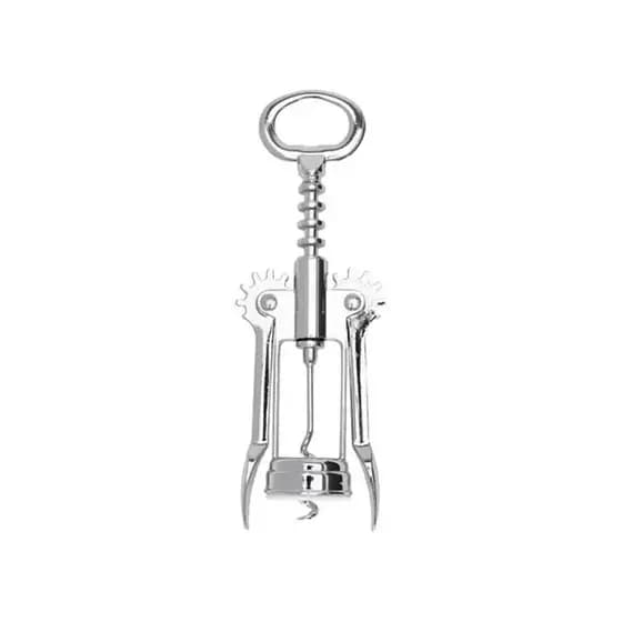 Saca Rolhas Aço Inox Abridor De Garrafa De Vinho