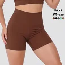 Short Fitness Feminino ZERO TRANSPARÊNCIA Suplex Poliamida