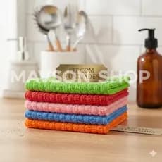 Kit 5 ou 10 Panos Microfibra 30x30cm Limpeza Multiuso Vidros Carro Cozinha Alta Absorção - Pano
