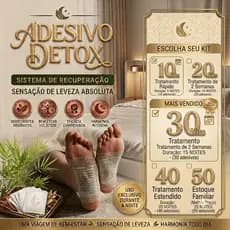 Kit 10 a 50 Adesivos Detox Para Pés Detox Natural Patches Desintoxicantes Toxinas Impurezas
