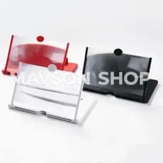 Kit 2 Amplificadores de Tela P/ Celular 3D Lupa de Imagem Universal Anti Luz Azul Dobrável Portátil