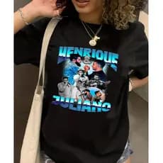 Tshirt Feminina Camiseta Henrique e Juliano Dupla Sertaneja Fã Club