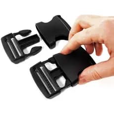 Fivela 50mm YKK 1ªlinha Cinto Tático Fecho Nylon Engate Rápido 5Cm