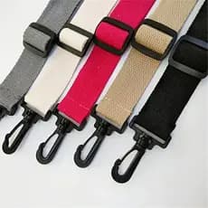 Alça de Ombro Tiracolo Gancho Plástico Bolsa Crossbody  Sacola Viagem Airsoft Bandoleira Carabina Rifle CBC Espingarda