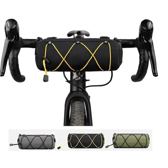 Bolsa Guidão Bicicleta Speed Bike Gravel Bikepacking Evan Takes 3litros Cicloturismo Impermeável a Prova d´agua