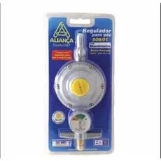 Registro Regulador Válvula Gás Aliança 2kg Manômet 50601m