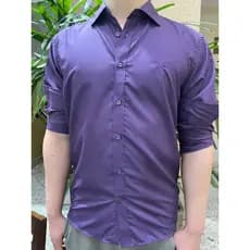 camisa social manga longa slim fit Microleve  não amassa passa fabrica