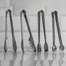 Pegadores Inox Premium – Massa 20cm, Salada 20cm, Frios 18cm e Gelo 18,5cm