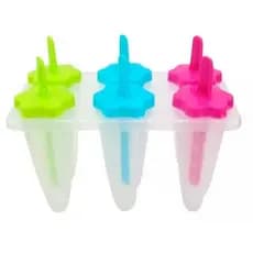 Forma Para Sorvete Picolé Cone 6 Cavidades E Palito Clink
