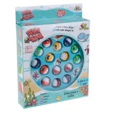 Brinquedo Pega Peixe Pescaria Infantil A Pilha