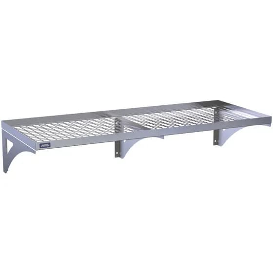 Prateleira Escorredor Inox Gradeada Aparador 40x100